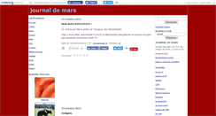 Desktop Screenshot of journaldemars.canalblog.com