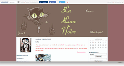 Desktop Screenshot of lalunenoire.canalblog.com