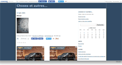 Desktop Screenshot of chosesetautres.canalblog.com