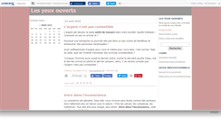 Desktop Screenshot of lesyeuxouverts.canalblog.com