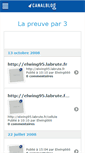 Mobile Screenshot of lapreuvepartrois.canalblog.com