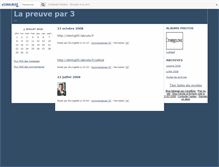 Tablet Screenshot of lapreuvepartrois.canalblog.com