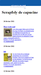 Mobile Screenshot of capucine54.canalblog.com