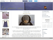 Tablet Screenshot of lasourisrose.canalblog.com