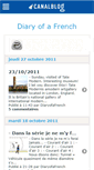 Mobile Screenshot of diaryofafrench.canalblog.com