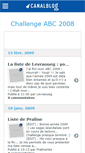 Mobile Screenshot of challengeabc2008.canalblog.com