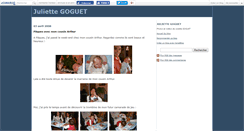 Desktop Screenshot of juliettegoguet.canalblog.com