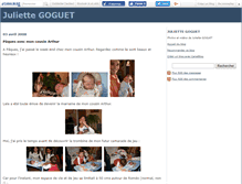 Tablet Screenshot of juliettegoguet.canalblog.com