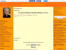 Tablet Screenshot of ambitionpassion.canalblog.com