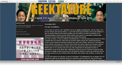 Desktop Screenshot of geektature.canalblog.com