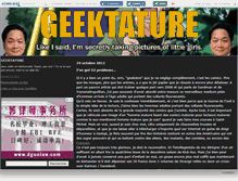 Tablet Screenshot of geektature.canalblog.com
