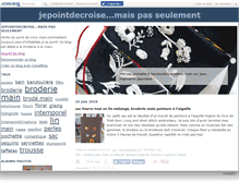Tablet Screenshot of jepointdecroise.canalblog.com