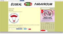 Desktop Screenshot of euskadiparavroum.canalblog.com
