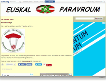 Tablet Screenshot of euskadiparavroum.canalblog.com