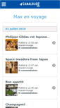 Mobile Screenshot of maxenvoyage.canalblog.com