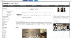 Desktop Screenshot of impressionlin.canalblog.com