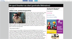 Desktop Screenshot of fouetterunchat.canalblog.com