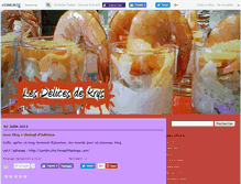 Tablet Screenshot of lesdelicesdekrys.canalblog.com