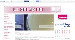Desktop Screenshot of legrimoire.canalblog.com