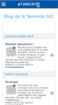 Mobile Screenshot of igc2010.canalblog.com