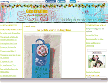Tablet Screenshot of generationscrap.canalblog.com