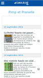 Mobile Screenshot of lespimprenelles.canalblog.com