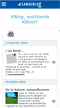 Mobile Screenshot of kblog.canalblog.com