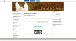 Desktop Screenshot of chevalcreation.canalblog.com
