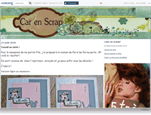Tablet Screenshot of carenscrap.canalblog.com