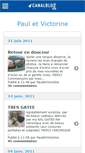 Mobile Screenshot of pauletvictorine2.canalblog.com