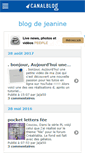 Mobile Screenshot of jaja50.canalblog.com