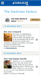 Mobile Screenshot of darknessfactory.canalblog.com