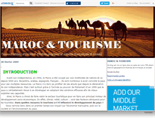Tablet Screenshot of maroctouristique.canalblog.com