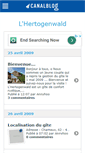 Mobile Screenshot of hertogenwald.canalblog.com