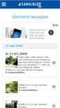 Mobile Screenshot of 160138.canalblog.com
