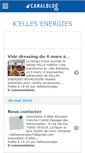 Mobile Screenshot of kellesenergies.canalblog.com
