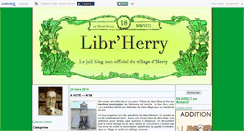 Desktop Screenshot of librherry.canalblog.com