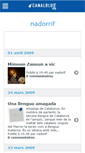 Mobile Screenshot of nadorrif.canalblog.com