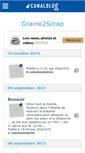 Mobile Screenshot of graine2scrap.canalblog.com