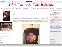 Tablet Screenshot of cotecoeur.canalblog.com