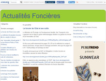 Tablet Screenshot of lefoncier.canalblog.com