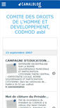 Mobile Screenshot of codhod.canalblog.com