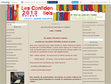 Tablet Screenshot of lesconfidentiels.canalblog.com