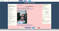 Desktop Screenshot of lucieohlucie.canalblog.com