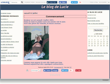 Tablet Screenshot of lucieohlucie.canalblog.com
