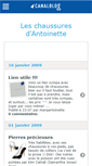 Mobile Screenshot of madameantoine.canalblog.com