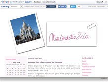 Tablet Screenshot of montmartreandco.canalblog.com