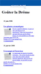Mobile Screenshot of goutdrome.canalblog.com