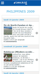 Mobile Screenshot of philllipines2009.canalblog.com