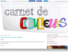 Tablet Screenshot of carnetdecouleurs.canalblog.com